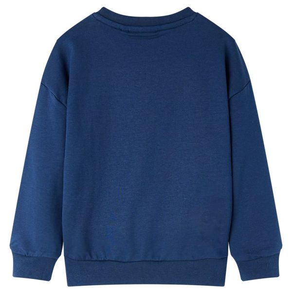 Sweatshirt para criança azul-marinho 140 - Image 2
