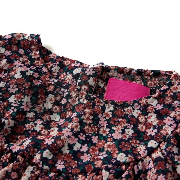 Camisola manga comprida para criança rosa-escuro 92 - Image 3