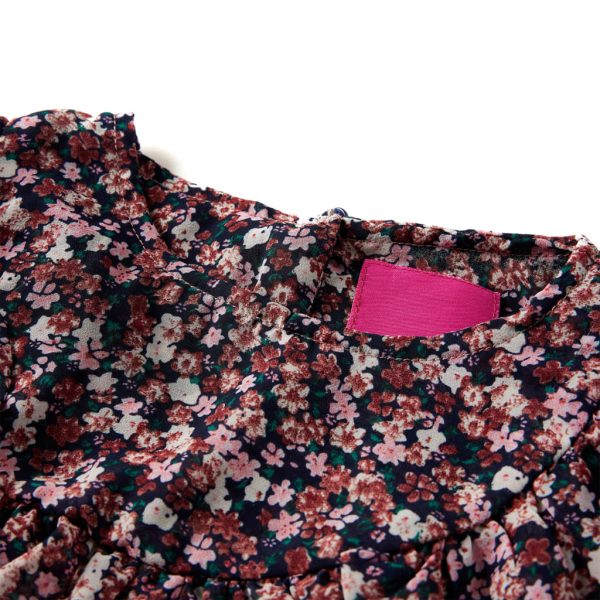 Camisola manga comprida para criança rosa-escuro 104 - Image 3