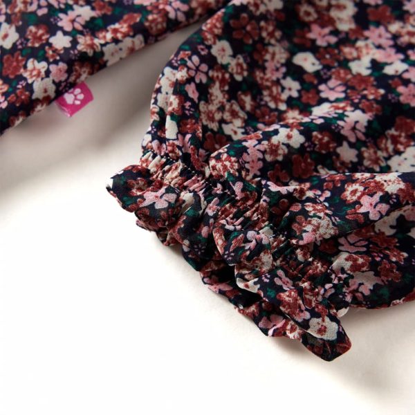 Camisola manga comprida para criança rosa-escuro 140 - Image 5