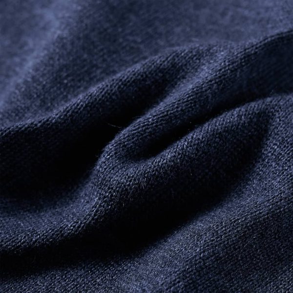 Camisola de malha para criança azul-marinho 92 - Image 7
