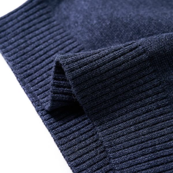Camisola de malha para criança azul-marinho 116 - Image 6