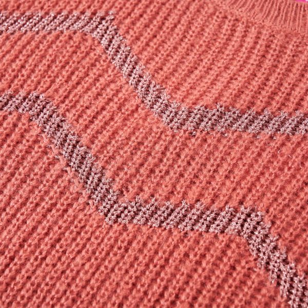 Camisola de malha para criança rosa-médio 128 - Image 4
