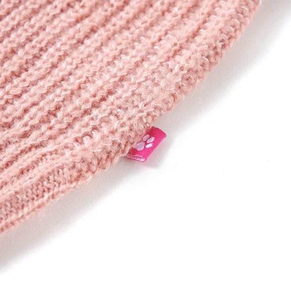 Colete de malha para criança rosa-claro 92 - Image 5