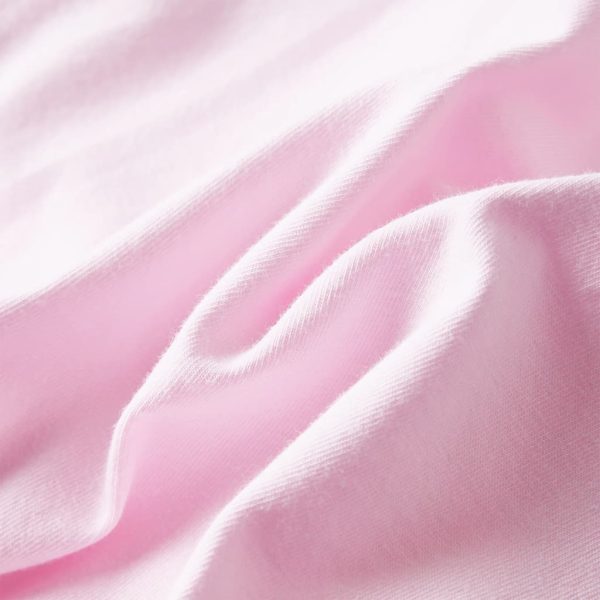 Vestido de criança com folhos rosa-claro 128 - Image 8