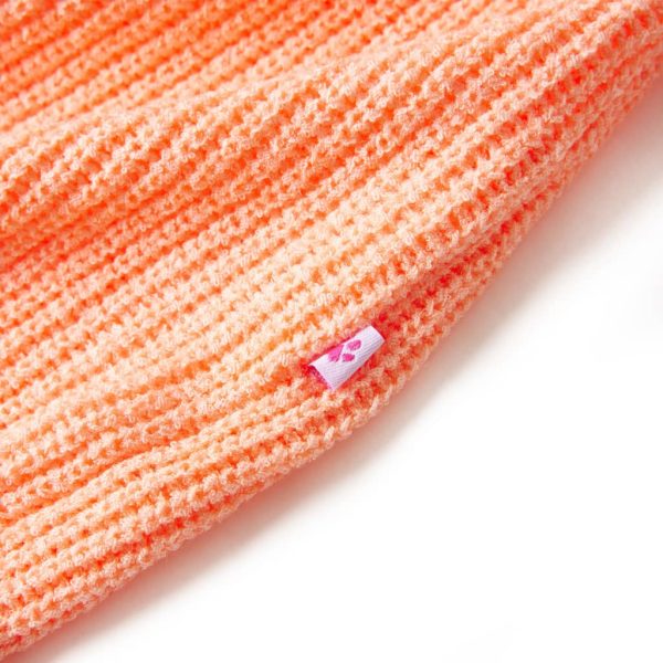 Camisola de malha para criança laranja brilhante 116 - Image 4