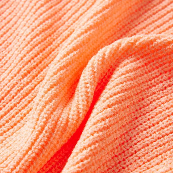 Camisola de malha para criança laranja brilhante 116 - Image 7