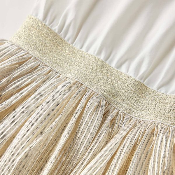 Vestido de manga curta para criança cor cru 92 - Image 5