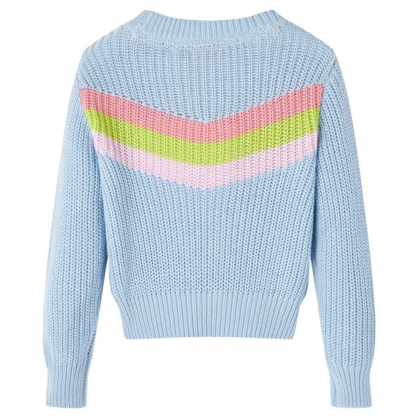 Camisola de malha para criança azul 104 - Image 2