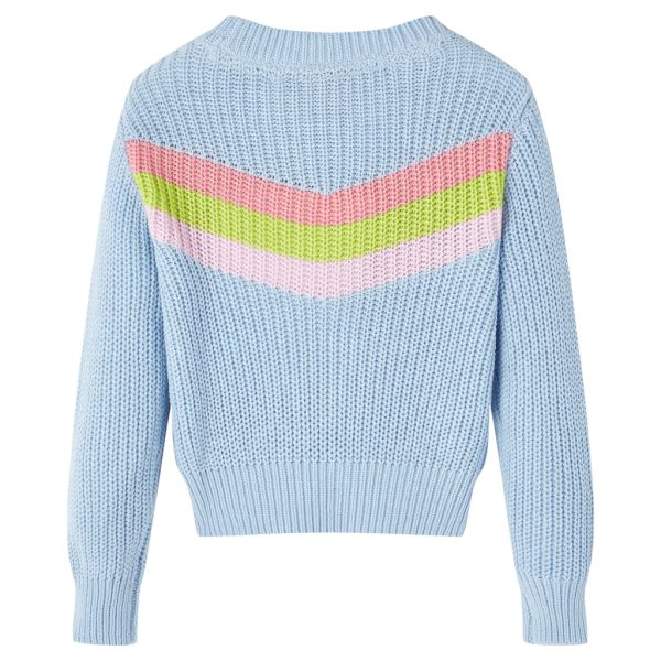 Camisola de malha para criança azul 128 - Image 2