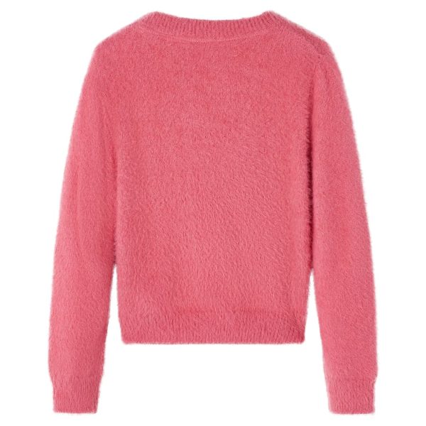 Camisola de malha para criança rosa-velho 92 - Image 2