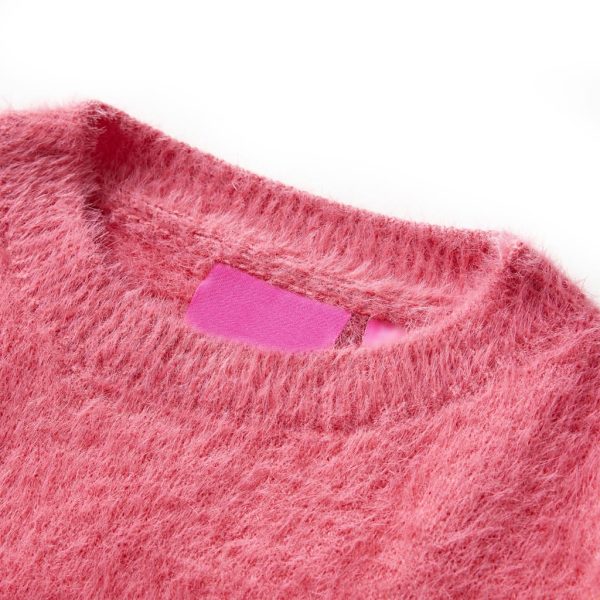 Camisola de malha para criança rosa-velho 92 - Image 3