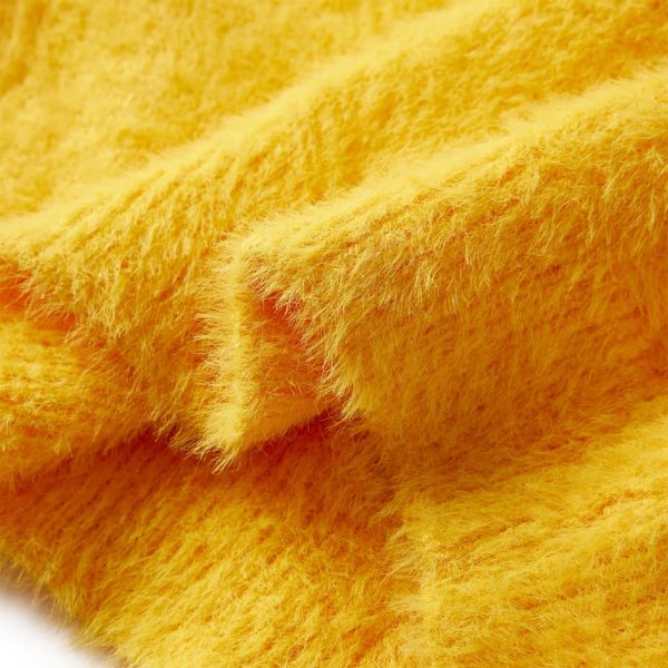 Camisola de malha para criança cor ocre-escuro 104 - Image 6