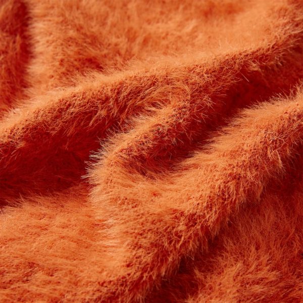 Camisola de malha para criança laranja-queimado 116 - Image 7