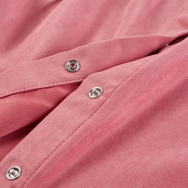 Blusa para criança com mangas abalonadas rosa-velho 140 - Image 4
