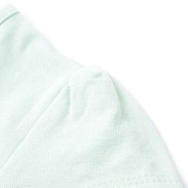 T-shirt infantil menta-claro 104 - Image 5