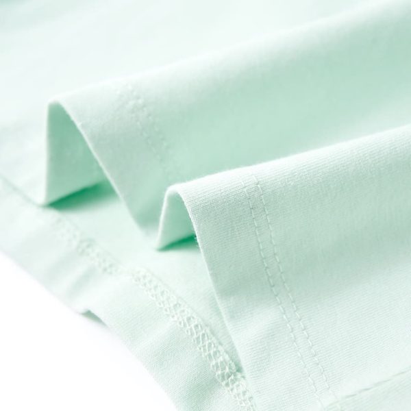 T-shirt infantil menta-claro 128 - Image 6