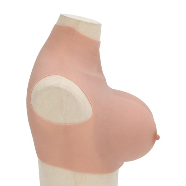Peitoral de silicone natural copa H - Image 4