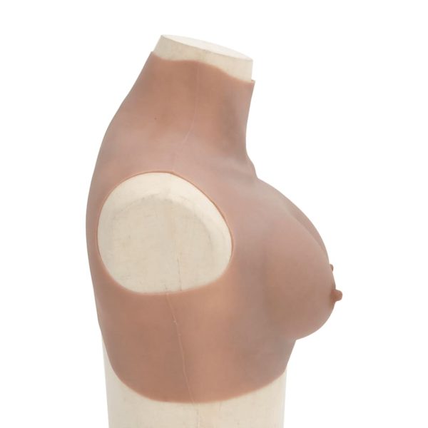 Peitoral de silicone bronzeado copa B - Image 4
