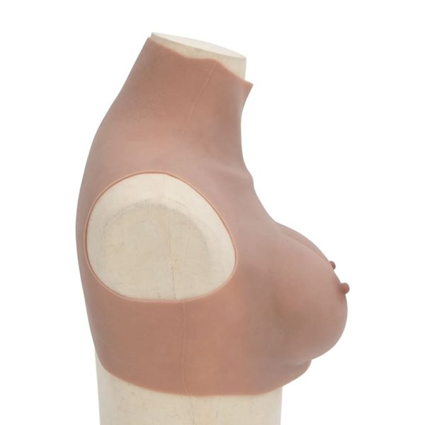 Peitoral de silicone bronzeado copa C - Image 4