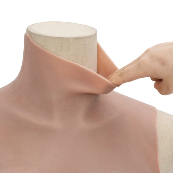 Peitoral de silicone bronzeado copa C - Image 6