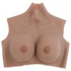 Peitoral de silicone bronzeado copa E - Image 2