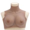 Peitoral de silicone bronzeado copa E - Image 3