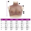 Peitoral de silicone bronzeado copa E - Image 9