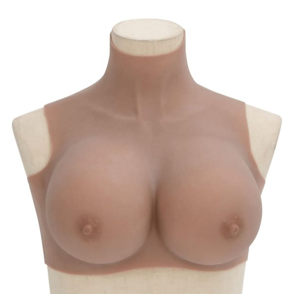 Peitoral de silicone bronzeado copa H - Image 3