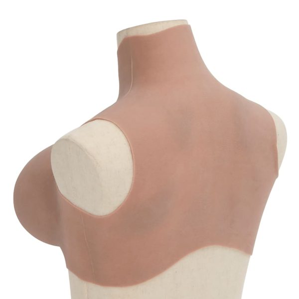 Peitoral de silicone bronzeado copa H - Image 5