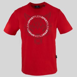 Plein Sport Camiseta TIPS40252_RED