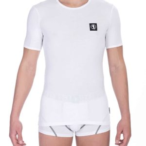 Bikkembergs Camiseta BKK1UTS07BI_WHITE