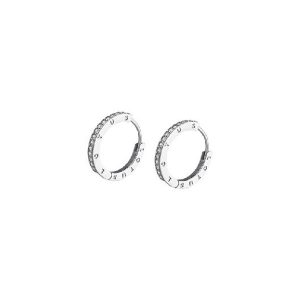 PAR DE BRINCOS LOTUS SILVER, PRATA 925