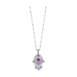 COLAR LOTUS SILVER OUTLET, PRATA 925