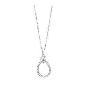 COLAR LOTUS SILVER, PRATA 925