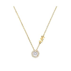 COLAR MICHAEL KORS SILVER, PRATA 925
