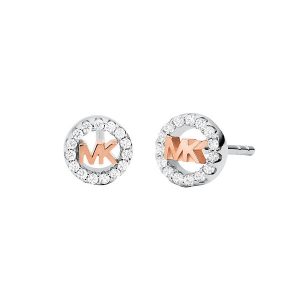 PAR DE BRINCOS MICHAEL KORS SILVER, PRATA 925