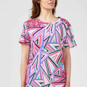 Custo Barcelona Camiseta BDA19111428_1215FUCHSIAFANTASY