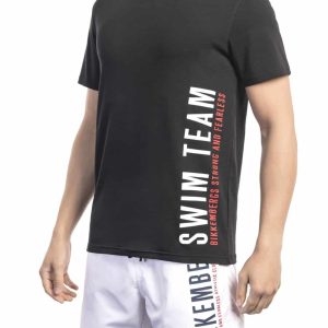 Bikkembergs Beachwear Camiseta BKK1MTS04_BLACK