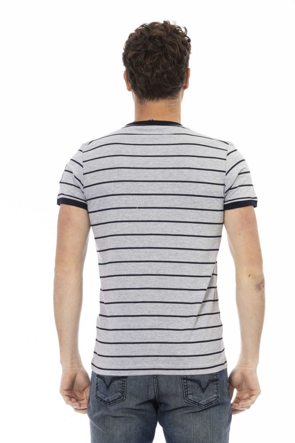 Trussardi Action Camiseta 2AT24_R_13Grey-Navy - Image 3