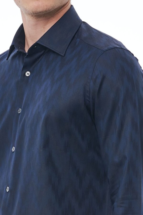 Bagutta Camisas 050_AL56936_850Navy - Image 2