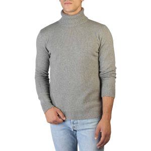 100% Cashmere Sweater T-NECK-M_800-GREY