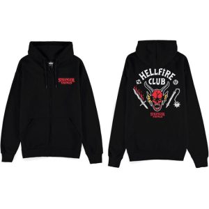 SUDADERA CAPUCHA HELLFIRE STRANGER THINGS