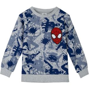 SUDADERA COTTON BRUSHED SPIDERMAN