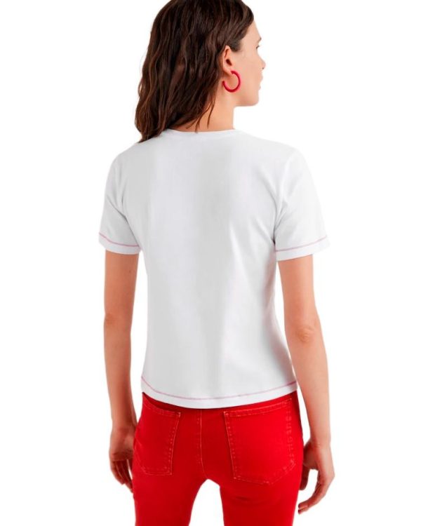 Desigual T-Shirt Mulher - 257012 - Image 2