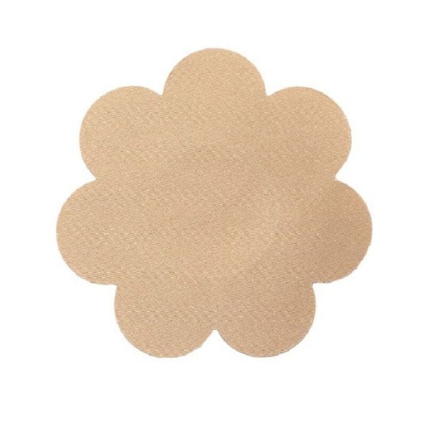 BYE BRA MITO ALMOFADAS + 3 PARES DE CAPAS DE BICO DE CETIM BEGE - Imagen 3