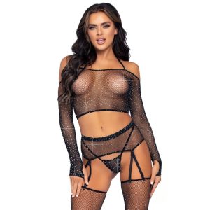 CONJUNTO DE QUATRO PEÇAS LEG AVENUE TAMANHO ÚNICO