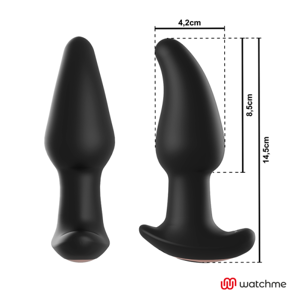 ANBIGUO - VIBRADOR DE PLUG ANAL COM CONTROLE REMOTO WATCHME COM ROTAÇÃO DE PÉROLAS AMADEUS - Imagen 5