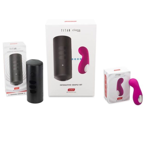 CONJUNTO CASAL KIIROO TITAN Y CLIONA ROXO - Imagen 4