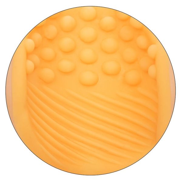 CALEX - MASTURBADOR DE GRIP COM FRONTEIRA - LARANJA - Imagen 8